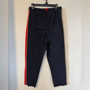 PINKO Uniqueness Navy trousers